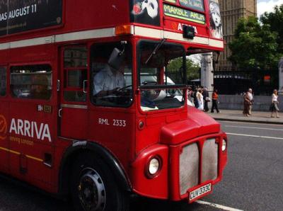 Red Double-Deckers Return To London - People in London will once again be able to enjoy the classic red double-decker buses of years gone by.