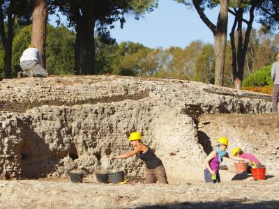 Rome's Ancient Shipyard Discovered - Archaeologists have discovered a site used to build ships for ancient Rome.