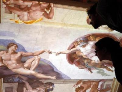 Rome Showcases 'Michelangelesque' Painting - A possible Michelangelo painting has been put on display at a Renaissance art exhibit in Rome.