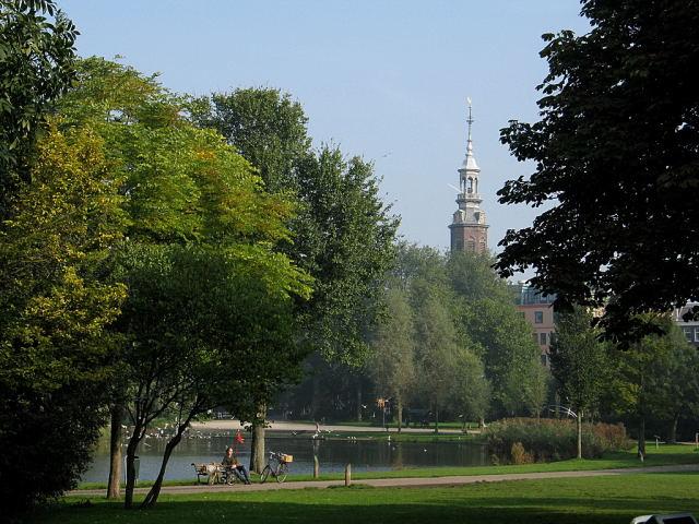 One of the Public Parks in Amsterdam